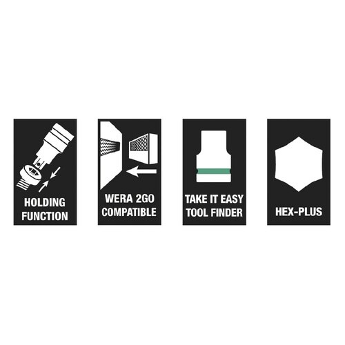 差込角3/8 六角ビットソケットセット 7個入り