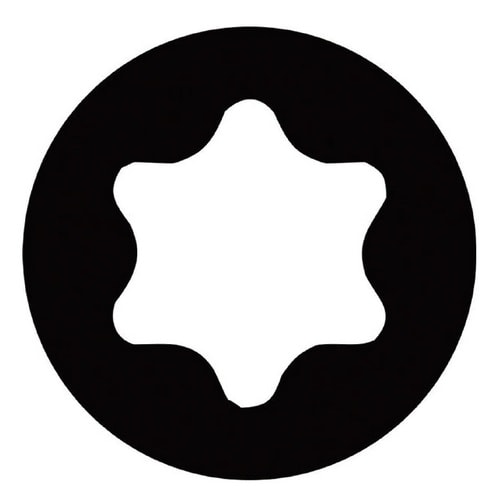 差込角1/4DR トルクスビットソケット TX10