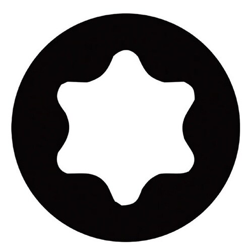 差込角1/4DR トルクスビットソケット TX25