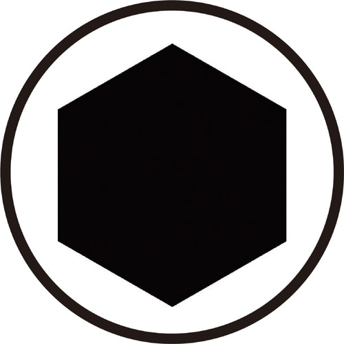 差込角1/4DR 六角5/16 全長23mm