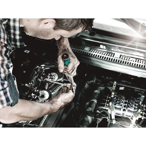 ラチェットハンドル 差込角1/2 全長281mm