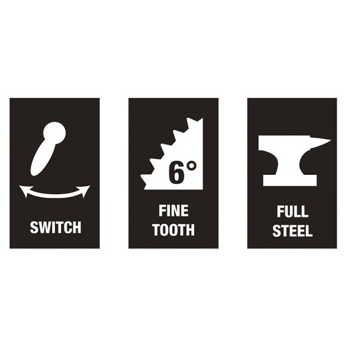 1/4DR ロッキングラチェットハンドル 87mm