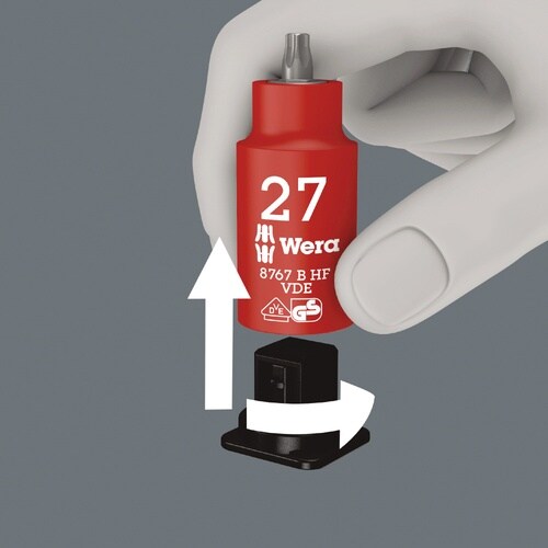 3/8DR 絶縁ソケット用ソケットホルダー