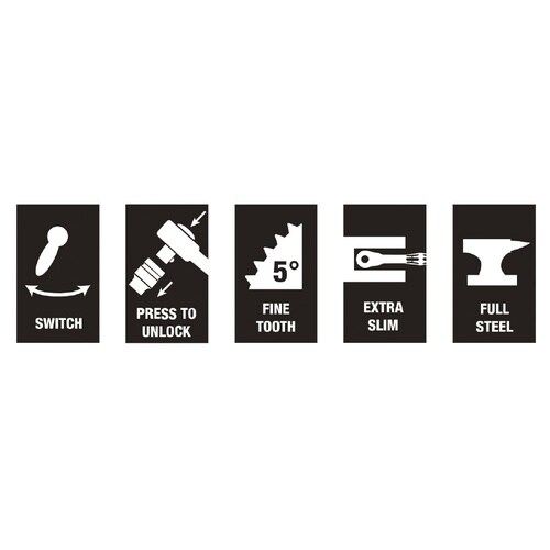 1/4DR 脱落防止機構付 サイクロップラチェット