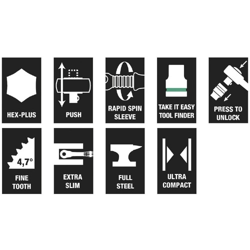 メタルラチェットソケット ビットソケットセット