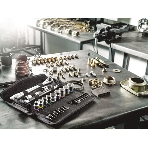 3/8 メタルラチェットソケットレンチセット