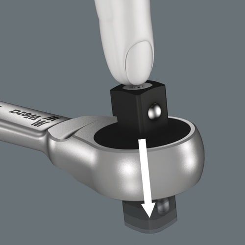 3/8 ソケットレンチセット 戻り角4.7度