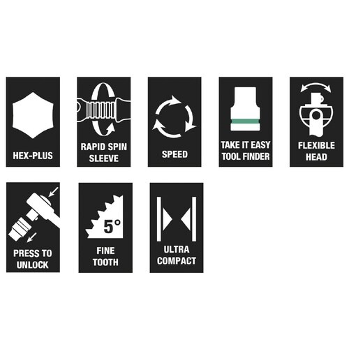 1/2DR ZYKLOPソケットレンチセット