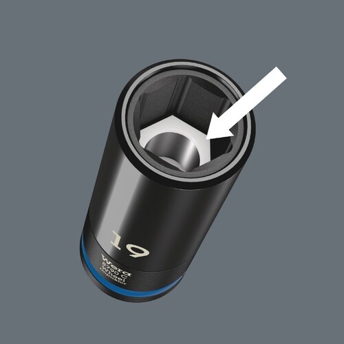 1/2SQ インパクトソケット 六角19mm