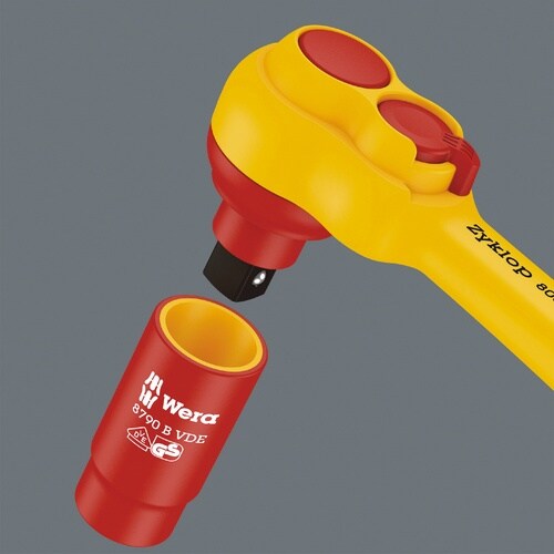 3/8DR 絶縁ラチェット 全長222mm