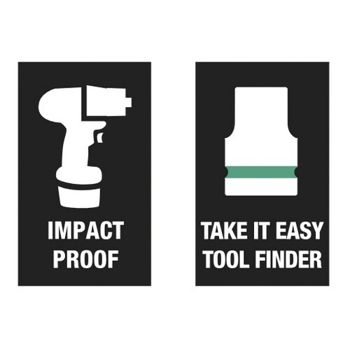 3/8DR インパクトソケット サイズ12mm