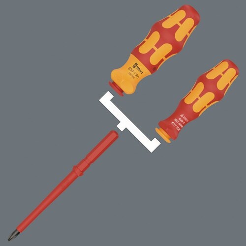 17点組 差替式ラチェット式 絶縁ドライバーセット