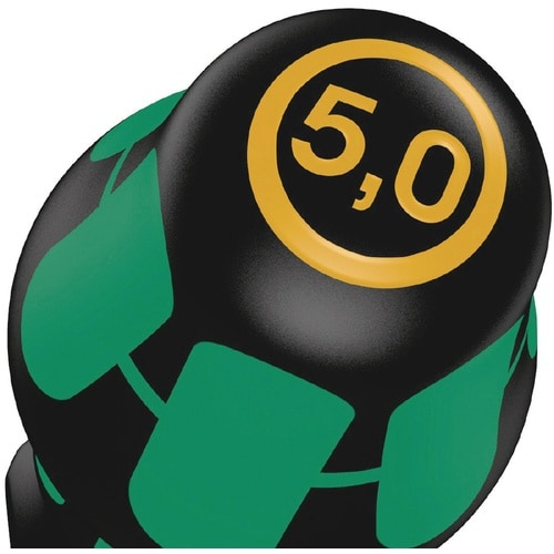 マイナスドライバー 刃先5.0 軸長100mm