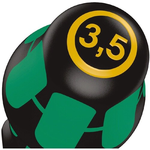 強力型マイナスドライバー 刃先4.5 軸長75mm