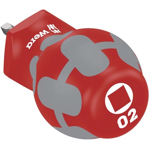 スタビー型 四角穴ねじ用ドライバー 先端サイズ2