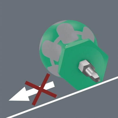 スタビー型 四角穴ねじ用ドライバー 先端サイズ2