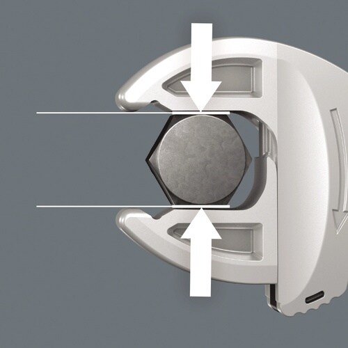 ラチェット式クイックスパナ 口幅19−24mm