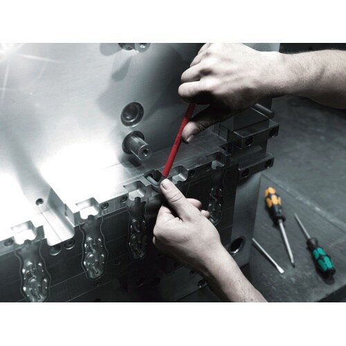 ボール六角L型レンチ 対辺1/4 全長185mm