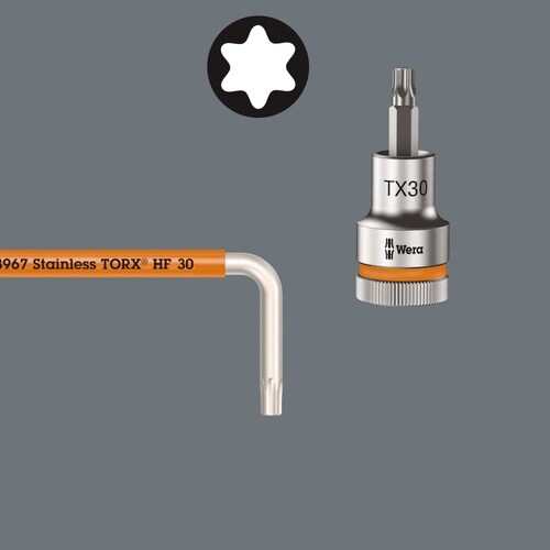 トルクスレンチ ステンレス T27 全長172mm