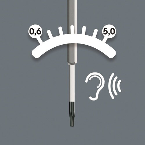 六角トルクドライバー 対辺2.5mm 2.0Nm