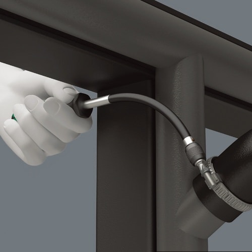 フレキシブルドライバーハンドル差込角6.35mm