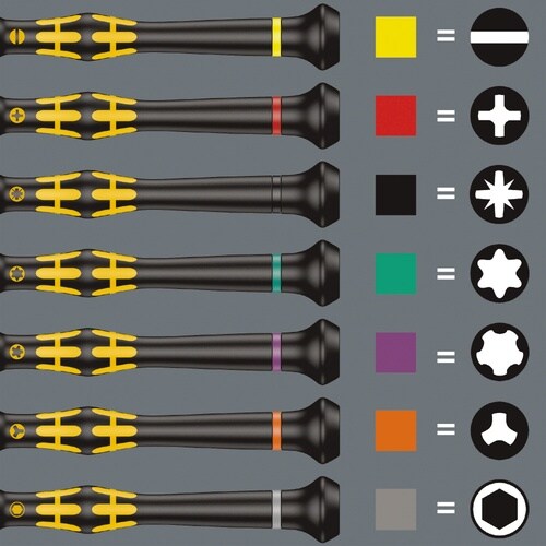ESD 精密ナットドライバー 六角1.8mm