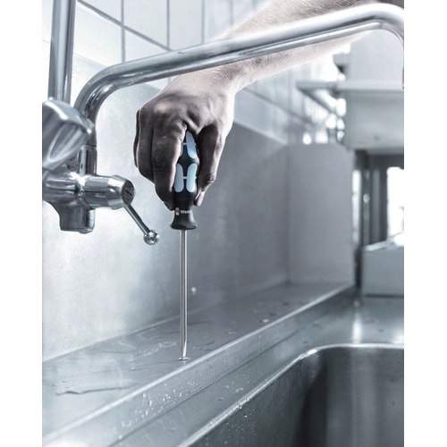 ステンレス製 マイナスドライバー 刃先3.5mm