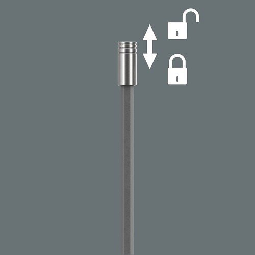 7点 ビット収納型ロングドライバー 4種入り