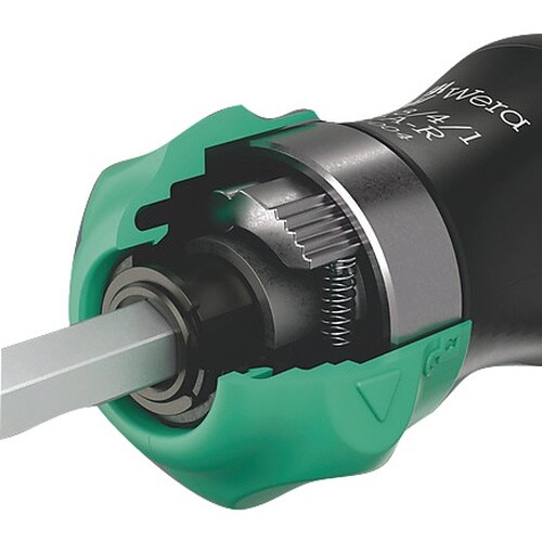 6.35mm ラチェット式 ドライバービットセット