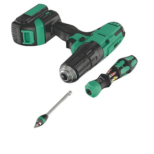 6.35mm ラチェット式 ドライバービットセット