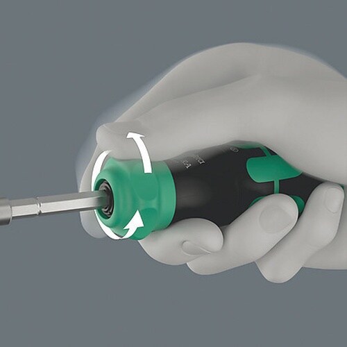 6.35mm ラチェット式 ドライバービットセット