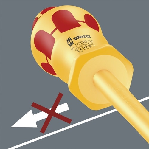 絶縁プラスドライバー VDE PH2 軸長80mm