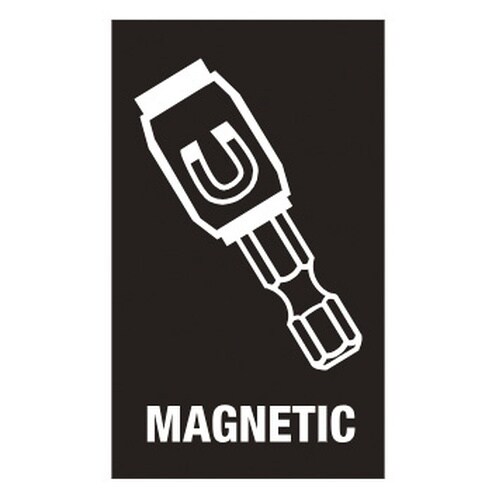 1/4Hex 磁石付ビットホルダー クイック