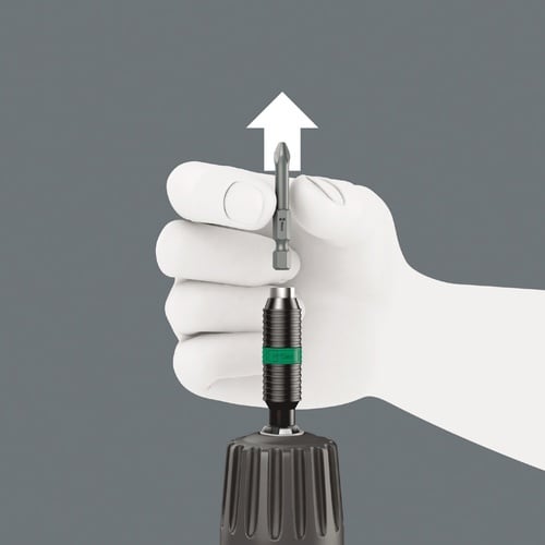 差込1/4Hex ビットホルダー 全長75mm