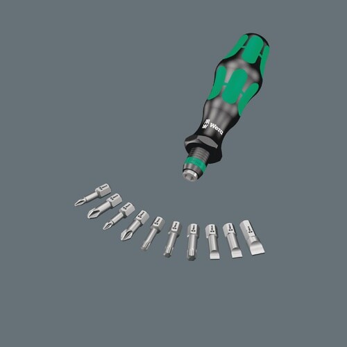 10点 ドライバービットセット ハンドル付き