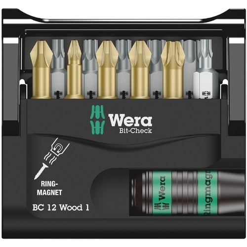 12点 ビットチェック 木工用ビットセット