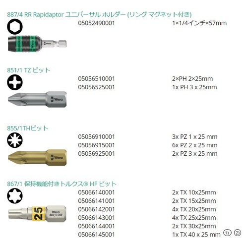 30本 木工作業用ビットセット