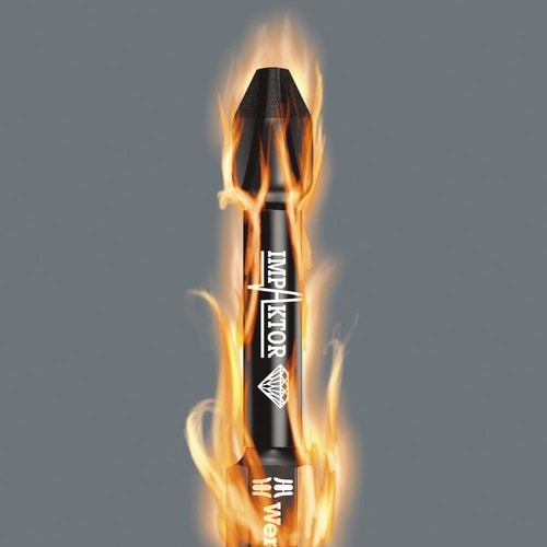 10個 六角ダイヤモンドドライバービット #1