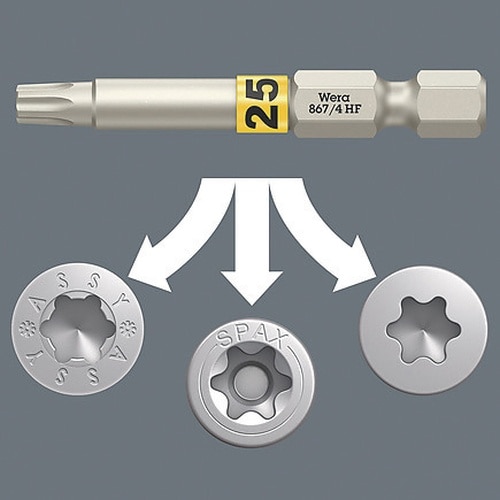 トルクスビット 差6.35mm TX30 50mm