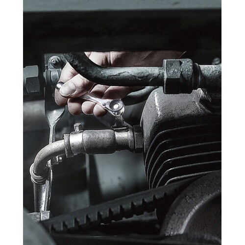 1/4SQアダプター付 ラチェットハンドル