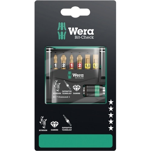 7本組 ダイヤモンド ドライバービットセット