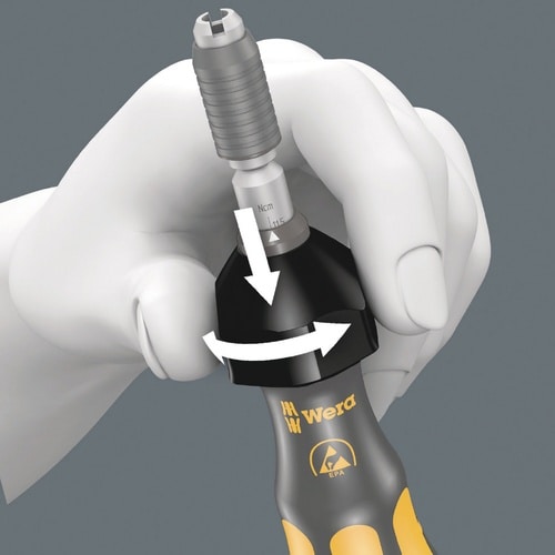 ESDアジャスタブルトルクドライバ0.1−0.34