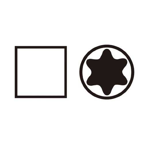 差込9X12mm トルクススパナヘッド TX8