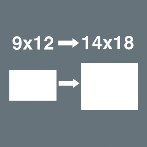 差込9X12mm ヘッドアダプター 14X18mm