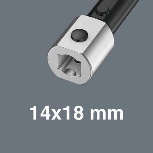 差込14X18mm トルクススパナヘッド TX18