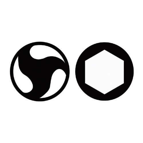 カウンターシンク 差込6.35 10.4×34mm