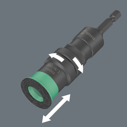 深度制御機能付 ビットホルダー 差込6.35mm