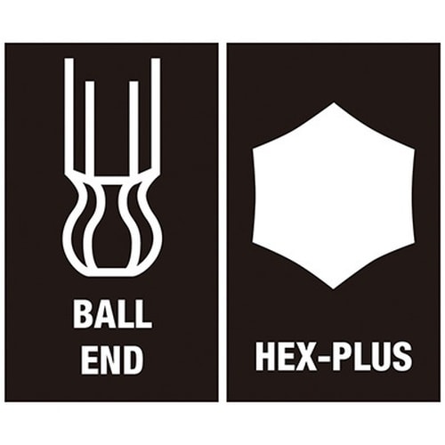 ボールL型六角棒レンチ 5.0mm 全長90mm