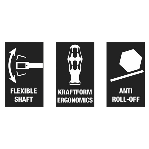 フレキシブル六角ドライバーセット 6・7・8mm