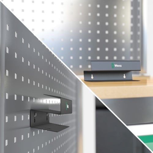 9本用 T型ハンドルレンチ収納 メタルラック